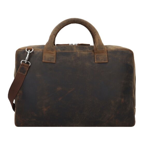 Plevier Retro Adler Briefcase Leather 42 cm Laptop compartment