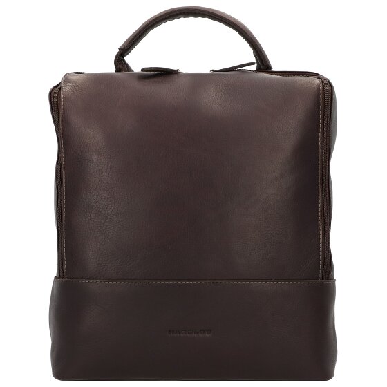Harold's Campo backpack leather 35 cm laptop compartment