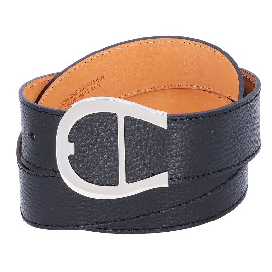 Aigner Logo belt leather