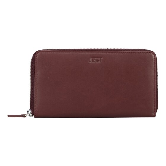 Jost Arva Wallet RFID protection Genuine Leather 19 cm