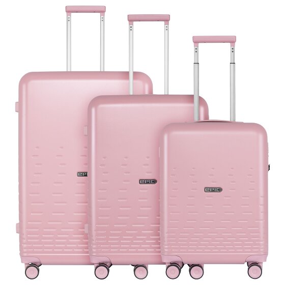 Epic Spin 4 Roll Suitcase Set 3pcs.