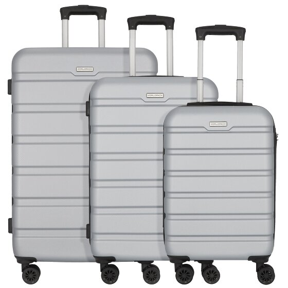 Worldpack Phoenix 4 wheels Suitcase set 3-piece