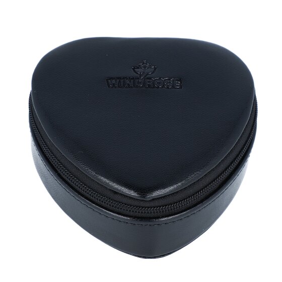 Windrose Merino Moda jewelry box leather 9 cm