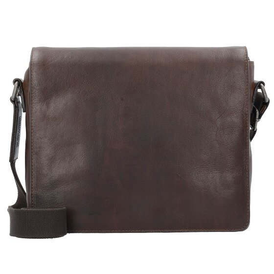 Leonhard Heyden Roma Messenger leather 31 cm laptop compartment