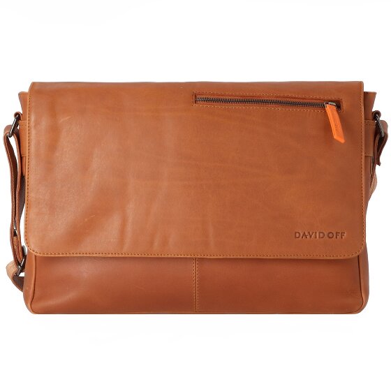 Davidoff Essentials Messenger leather 38 cm