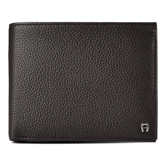Aigner Mica Wallet RFID protection Genuine Leather 12 cm