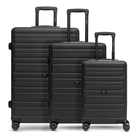Redolz Essentials 08 3-SET 4 wheels Suitcase set 3-piece