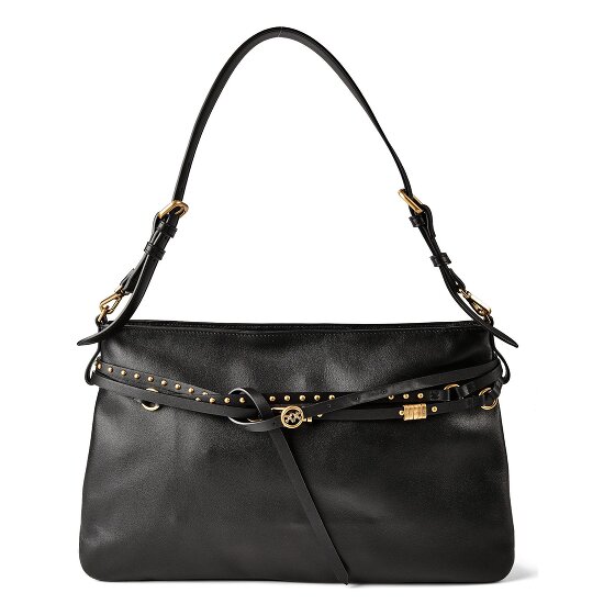 PINKO Belt Bag Big Shoulder Bag Genuine Leather 40 cm