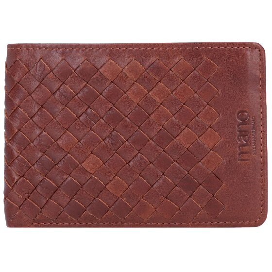 mano Don Luca wallet leather 12 cm