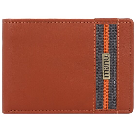 mano Don Leonardo wallet RFID leather 12 cm