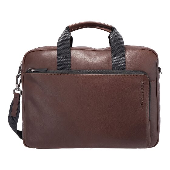 Strellson Charles Briefcase Leather 39 cm Laptop compartment