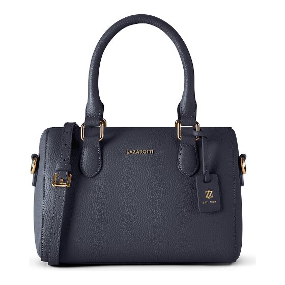 Lazarotti Bologna Leather Bowling Bag, Handbag, Crossbody, Leather, 26 cm