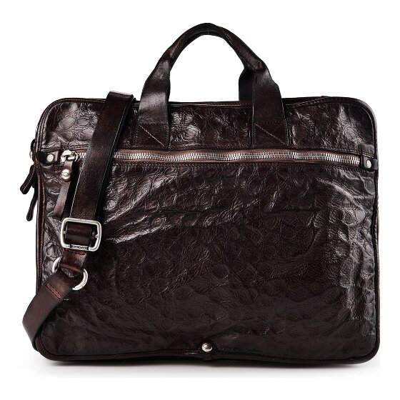 Campomaggi Noce Briefcase Genuine Leather 38 cm