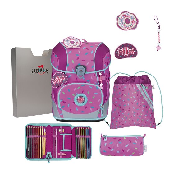 DerDieDas ErgoFlex Tiny School bag set 6-piece