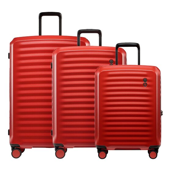 Echolac Oxygen 4 wheels Suitcase set 3-piece with expansion pleat