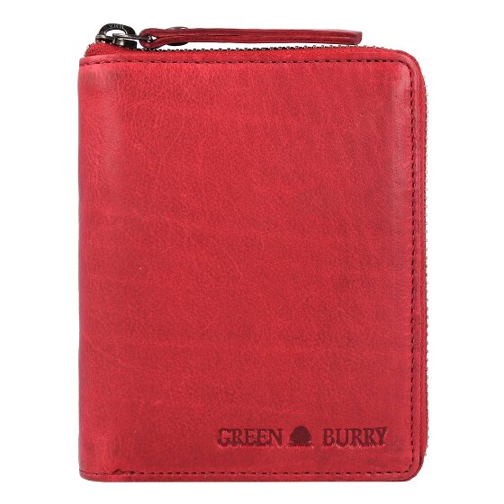 Greenburry Vintage Washed wallet leather 10 cm
