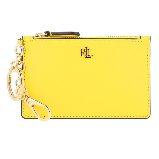 Lauren Ralph Lauren Zip Card Key pouch Genuine Leather 13 cm