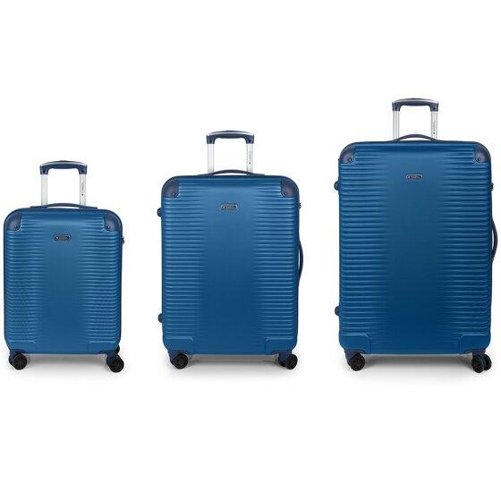 Gabol Balance XP 4 wheels Suitcase set 3-piece with expansion pleat