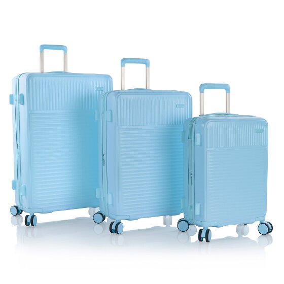 Heys Pastel 4 wheels Suitcase set 3-piece with expansion pleat