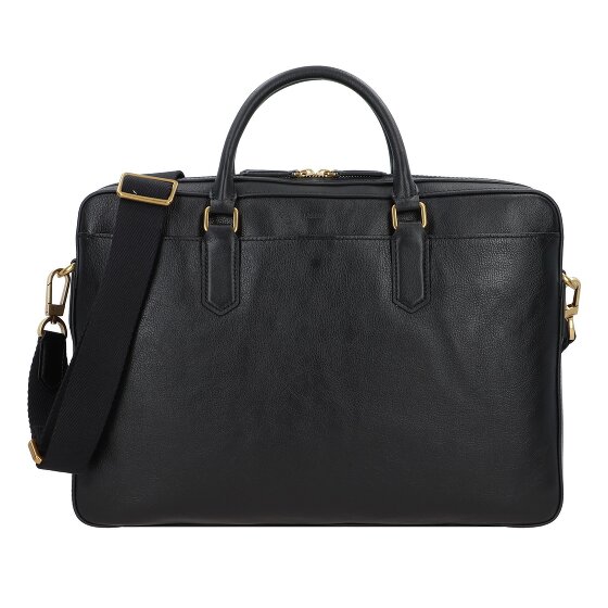 Fossil Asher Briefcase Genuine Leather 40 cm Laptop compartment
