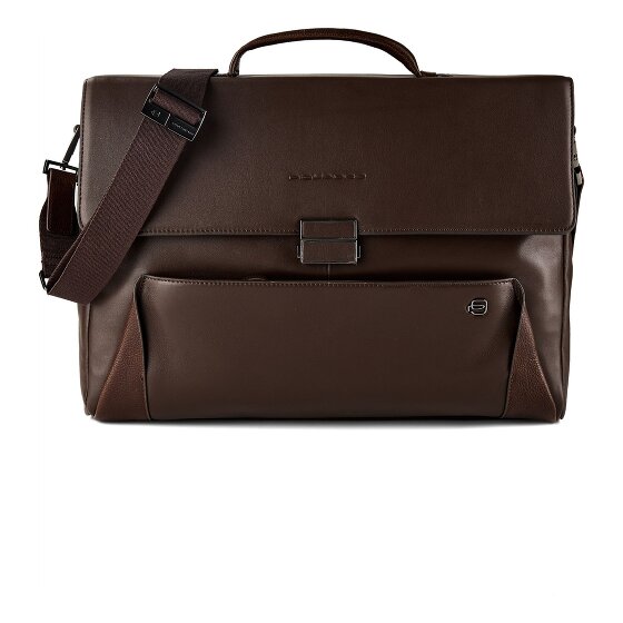Piquadro Briefcase Leather 42 cm Laptop compartment