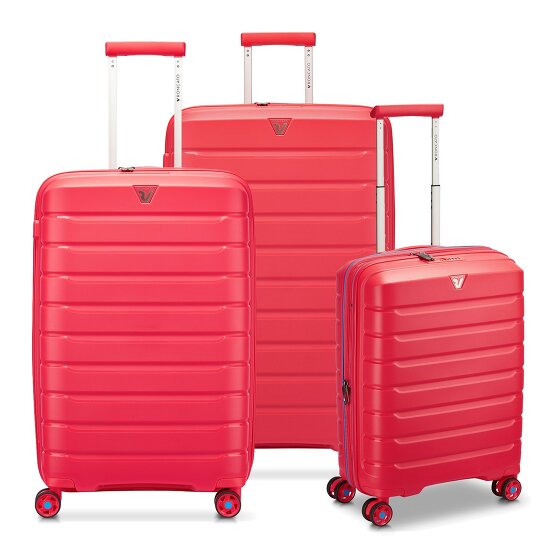 Roncato B-Flying Move 4 wheels Suitcase set 3-piece with expansion pleat