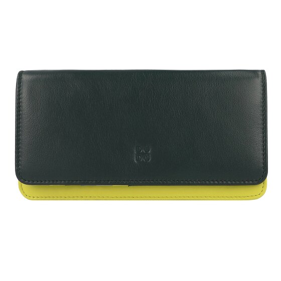 DuDu Canarie Wallet RFID protection Genuine Leather 17.5 cm