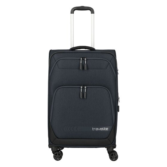 Travelite Kick Off 4 wheels Trolley M 67 cm Expandable