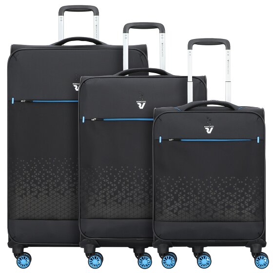 Roncato Crosslite 4 Roll Suitcase Set 3pcs.