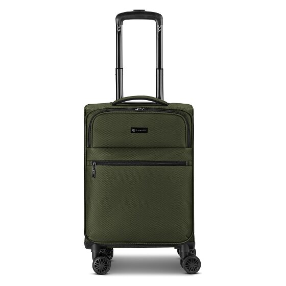 Bugatti Valencia Soft 4 wheels Cabin trolley S 55 cm with expansion pleat