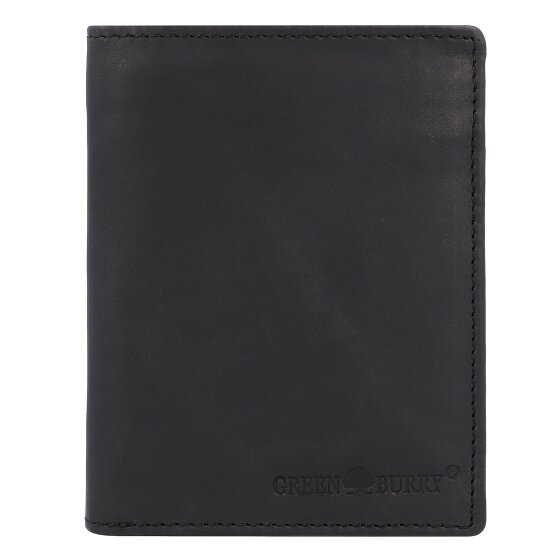 Greenburry Wallet RFID protection Genuine Leather 12.5 cm