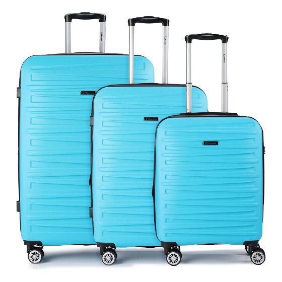 Benzi 5493 4 wheels Suitcase set 3-piece with expansion pleat