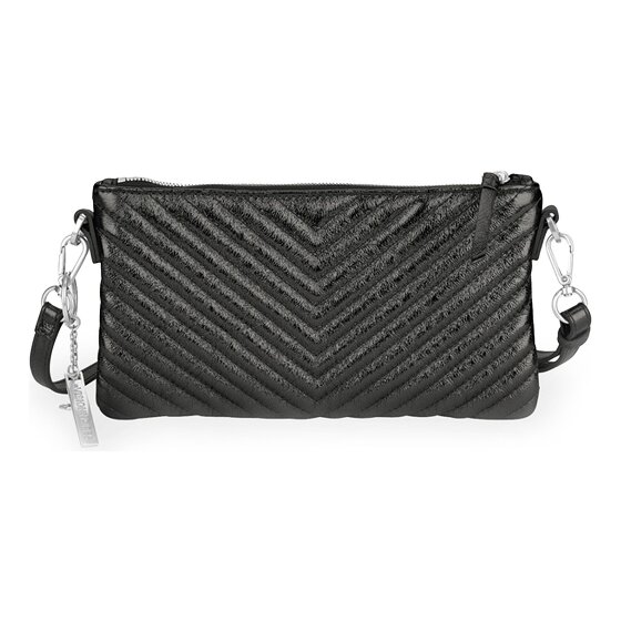 LES VISIONNAIRES Alice Clutch purse Genuine Leather 27 cm