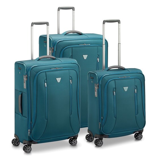 Roncato City 3.0 4 wheels Suitcase set 3-piece with expansion pleat