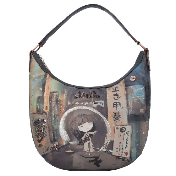 Anekke Shoen Brown Shoulder Bag 36 cm