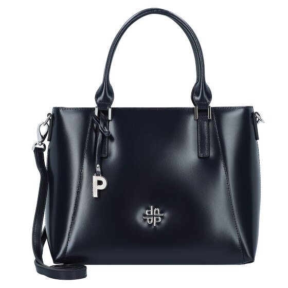 Picard Black Tie Black Tie Handbag Leather 29 cm