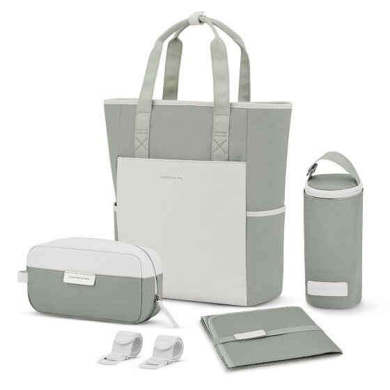 Kapten & Son Lindby changing bag set 4 pcs. laptop compartment Kapten & Son Lindby changing bag set 4 pcs. laptop compartment