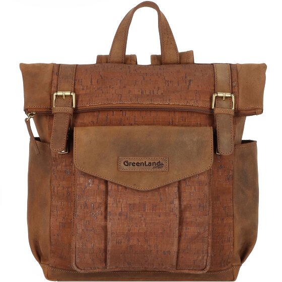 Greenland Nature Nature backpack leather 38 cm laptop compartment