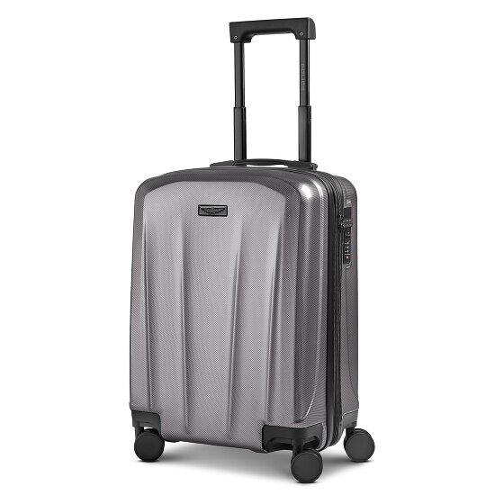 Police New York 4 wheels Cabin suitcase S 54 cm Expandable