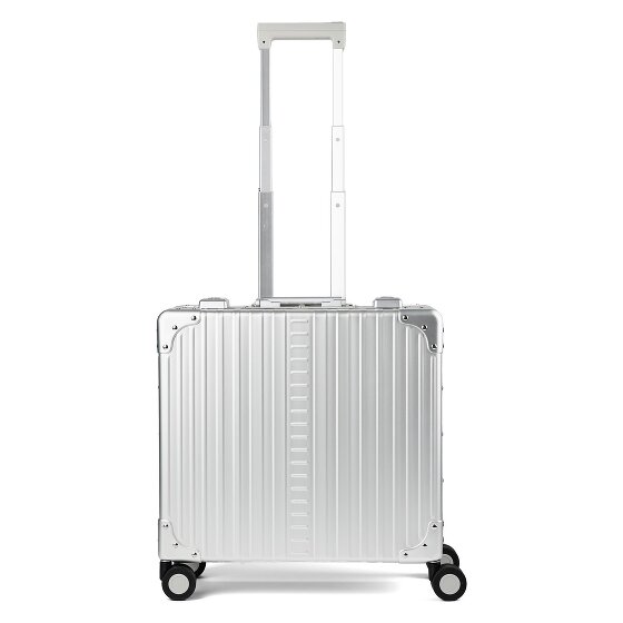 Aleon Deluxe 4-Wheel Aluminum Wheeled Briefcase, 45 cm