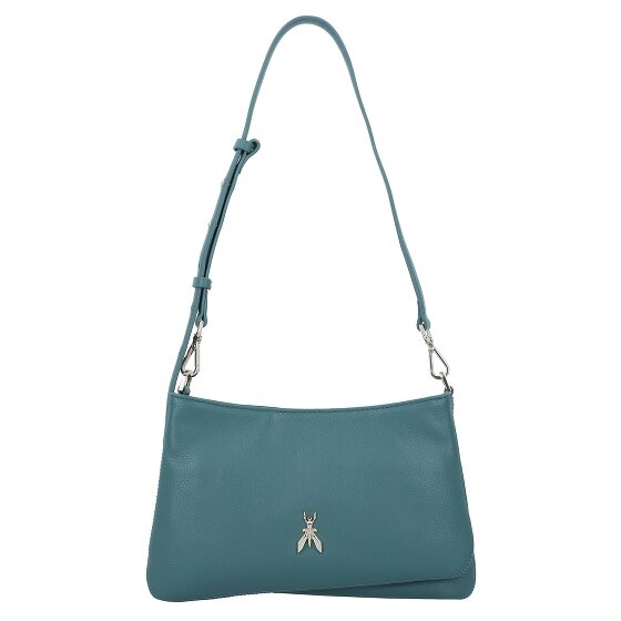 Patrizia Pepe Tris Shoulder Bag Genuine Leather 28 cm
