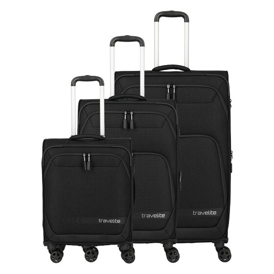 Travelite Kick Off 4 wheels Suitcase set 3-piece Expandable