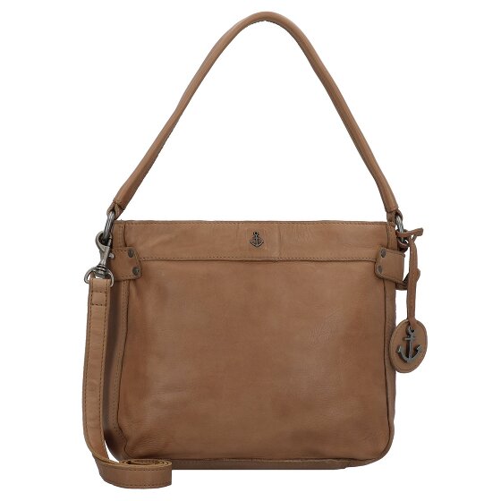 Harbour 2nd Soft Weaving Shoulder Bag Leather 24 cm