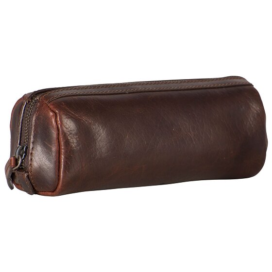 Leonhard Heyden Roma pencil case leather 21 cm
