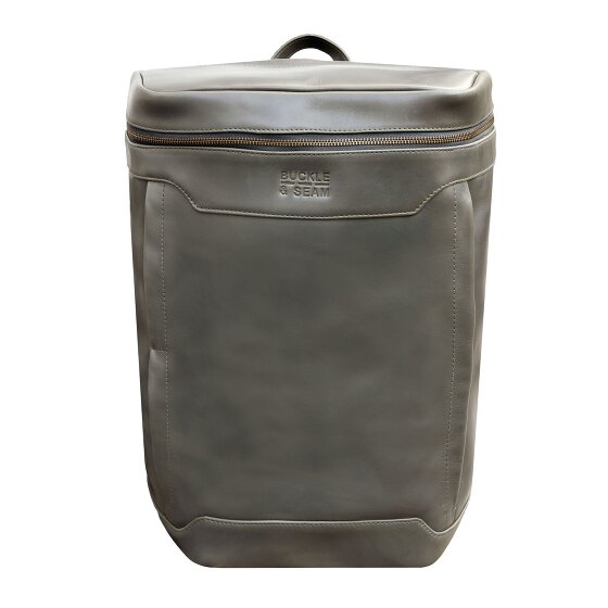 Buckle & Seam Siwa backpack leather 47 cm laptop compartment