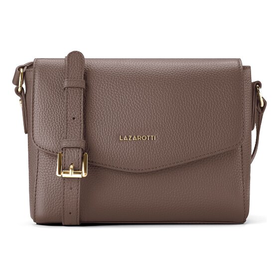 Lazarotti Bologna Leather Crossbody Shoulder bag, 22 cm