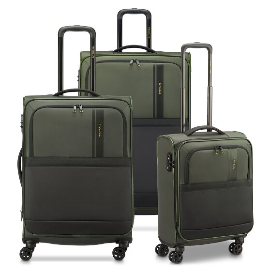 Roncato Metropolitan 4 wheels Suitcase set 3-piece with expansion pleat