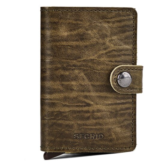 Secrid Miniwallet Credit card case RFID protection Genuine Leather 6.5 cm