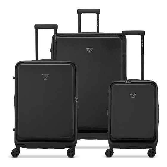 Roncato Florence 4 wheels Suitcase set 3-piece with expansion pleat