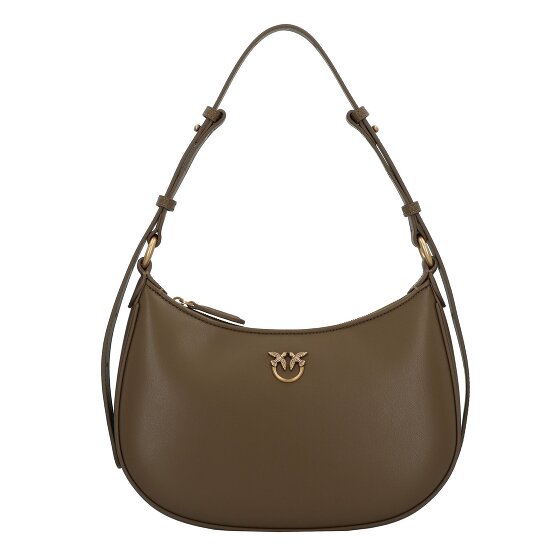 PINKO Half Moon Shoulder Bag Leather 26 cm